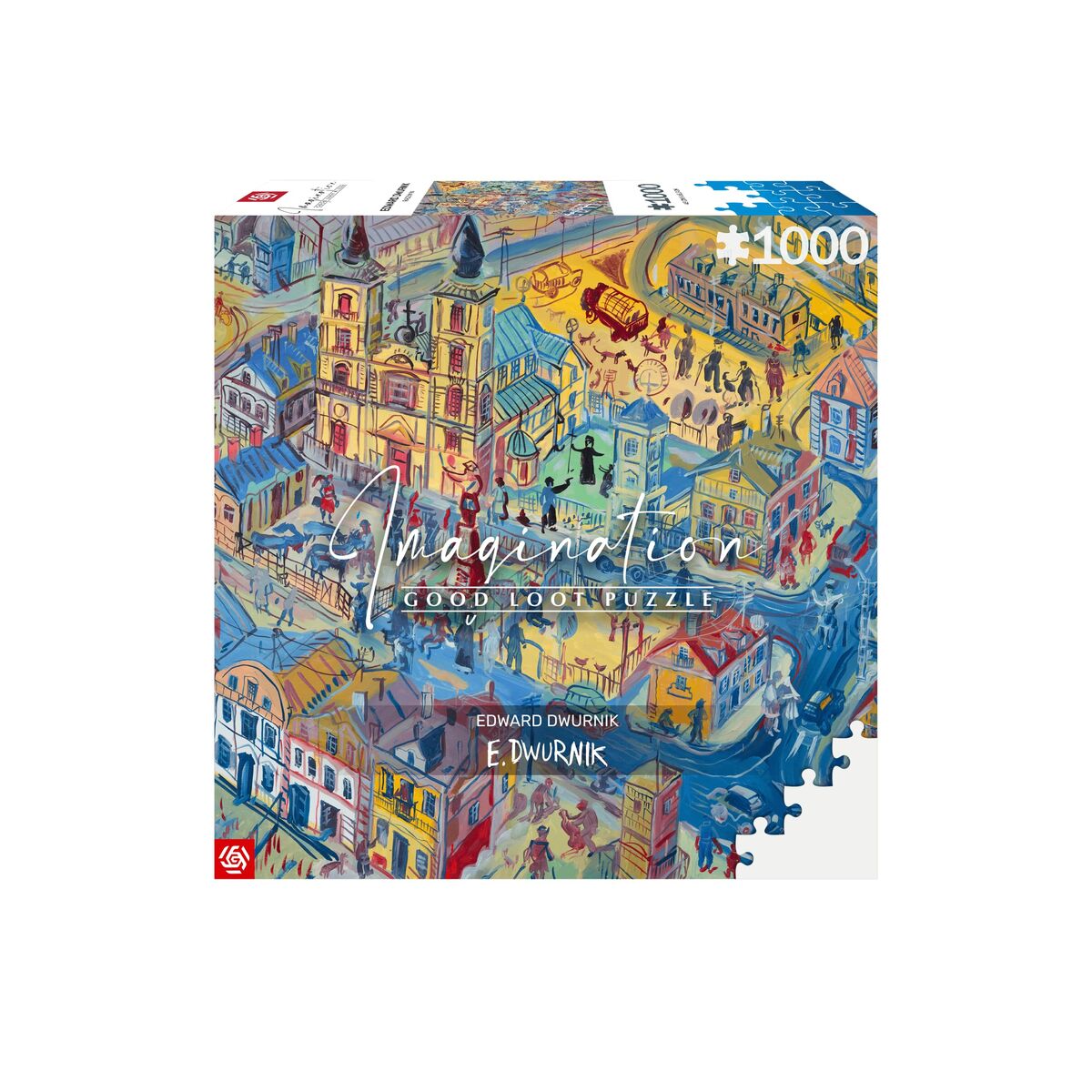 Puzzle Cenega Publishing Edward Dwurnik- Radzymin 1000 Pieces