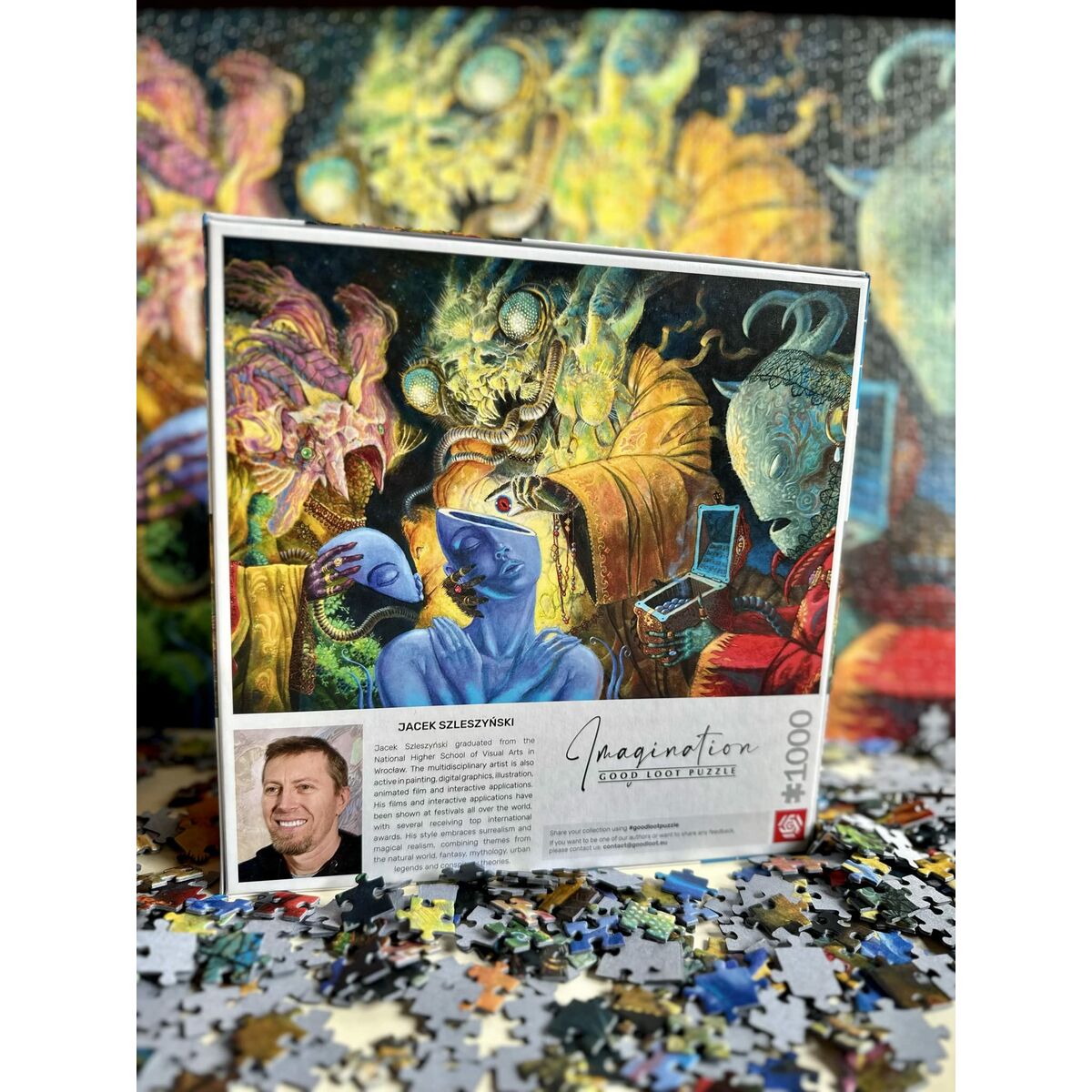 Puzzle Cenega Publishing Jacek Szleszyński 1000 Pieces