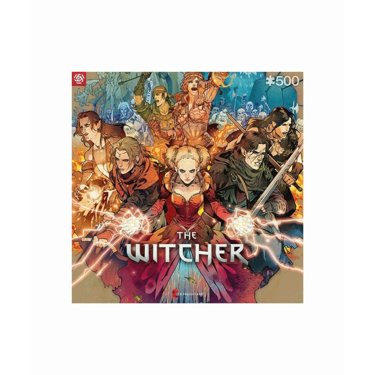 Puzzle Cenega Publishing The Witcher Scoia tael 500 Pieces