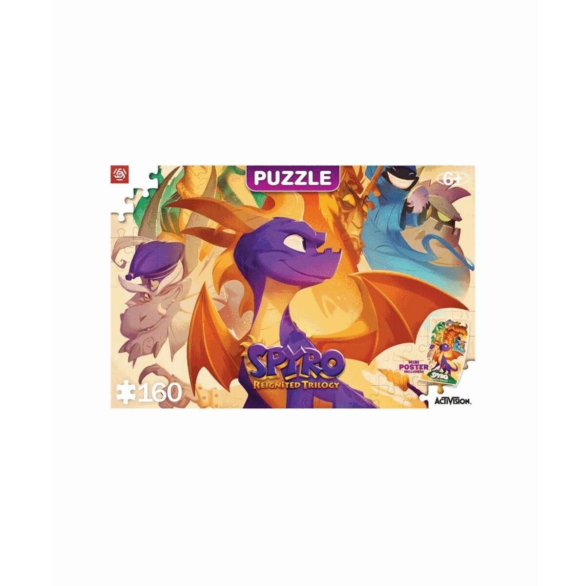 Puzzle Cenega Publishing Spyro Reignited Trilogy: Heroes 160 Pieces