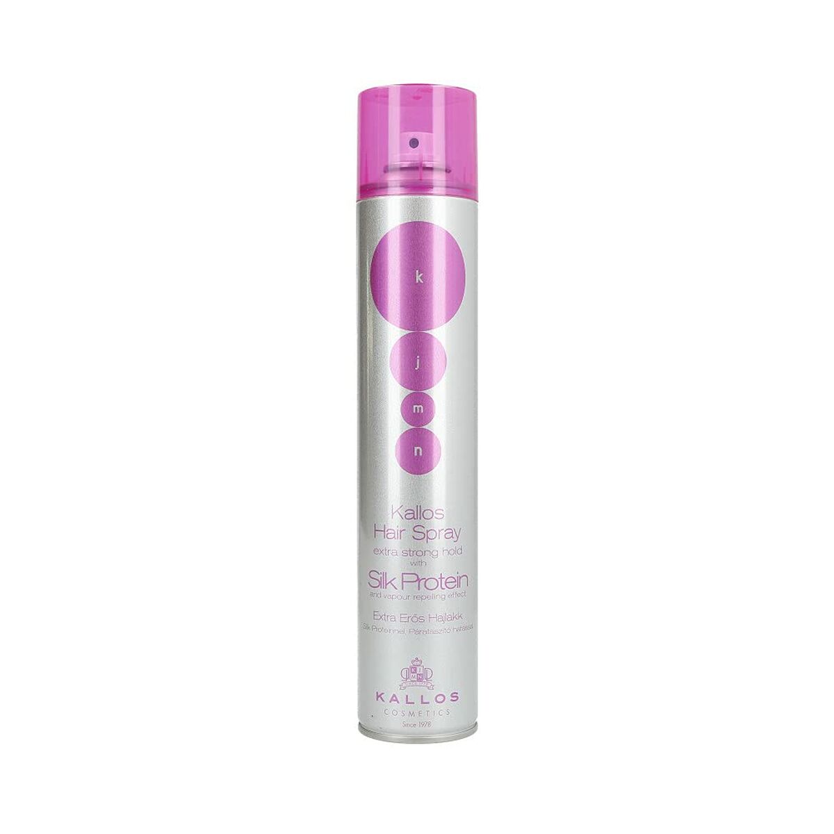 Kallos KJMN Silk Protein Hair Spray Extra Strong 500 ml