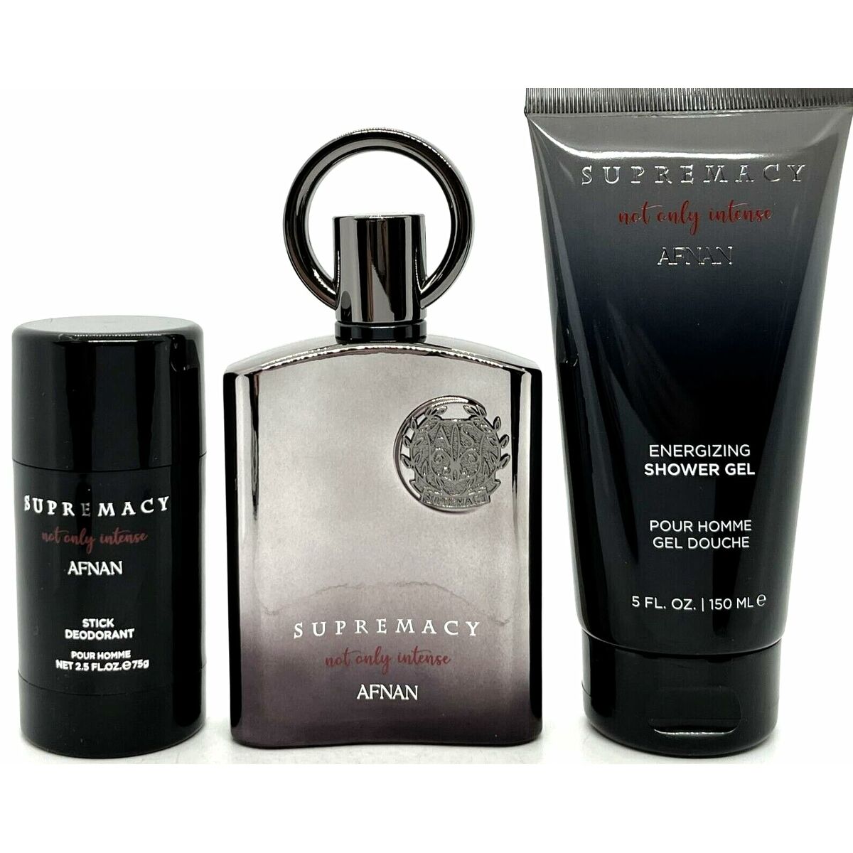 Afnan Supremacy Not Only Intense Extrait de Parfum 100 ml + ASB 150 ml + SG 150 ml (man)