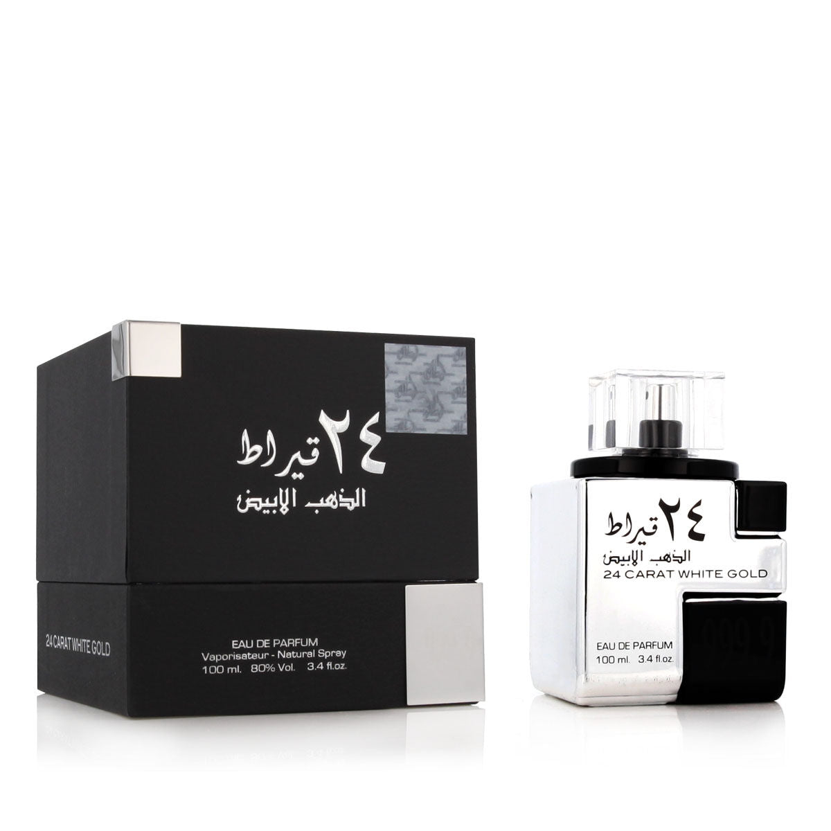 Lattafa 24 quilates oro blanco Eau De Parfum 100 ml (unisex)