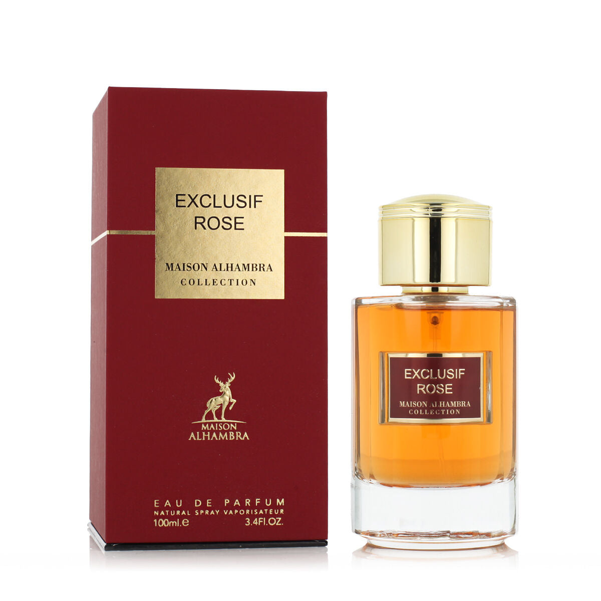Maison Alhambra Exclusif Rose Eau De Parfum 100 ml (mujer)