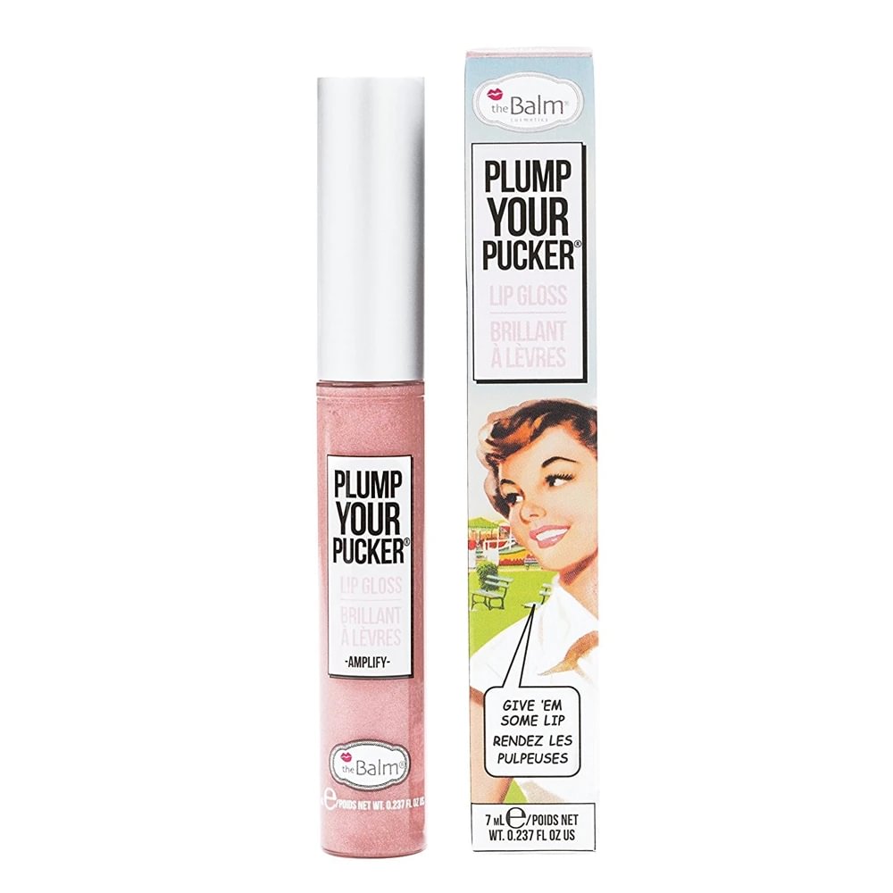 TheBalm Plump Your Pucker Lip Gloss Amplify 7ml