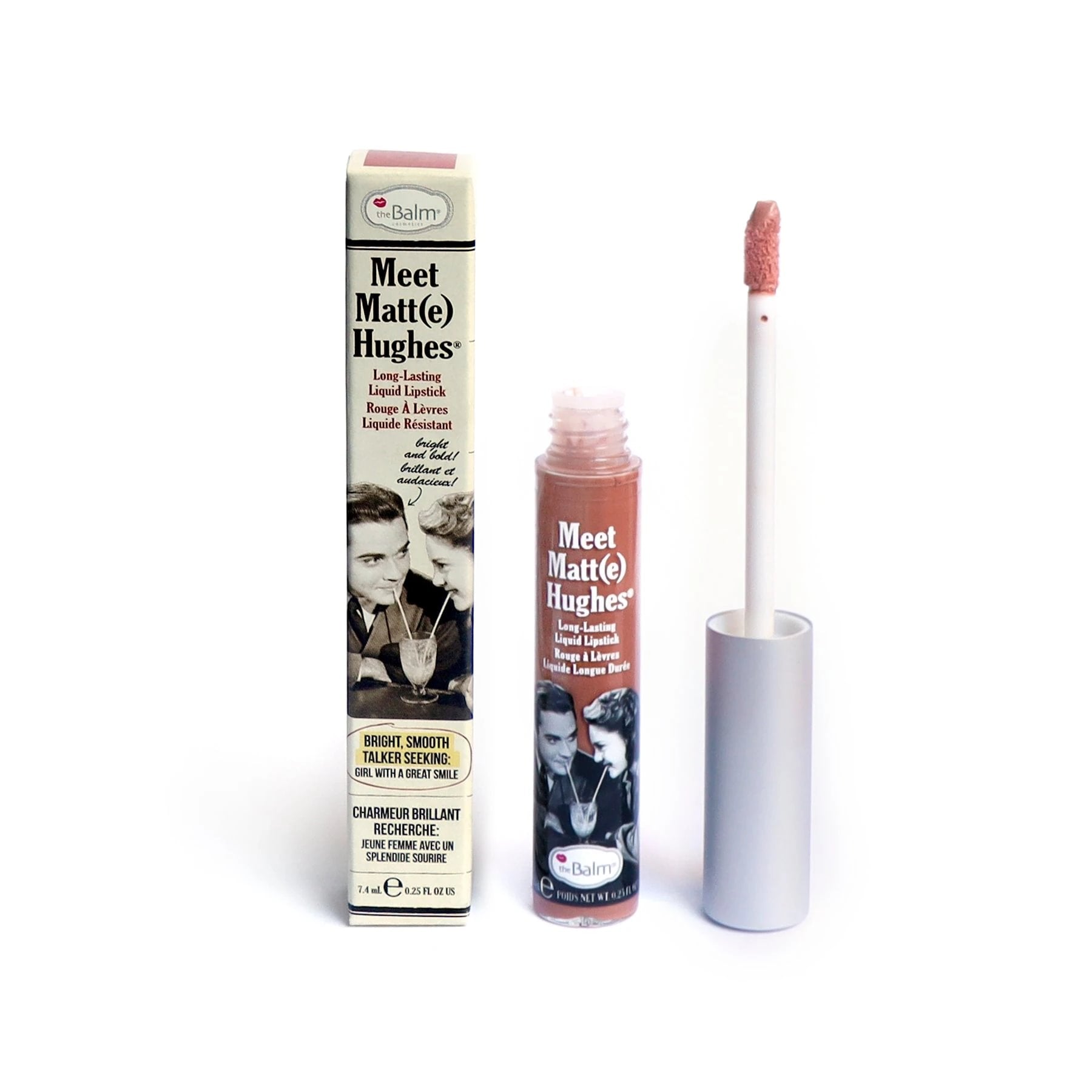 TheBalm Meet Matt(e) Hughes Long Lasting Liquid Lipstick Trustworthy 7.4ml