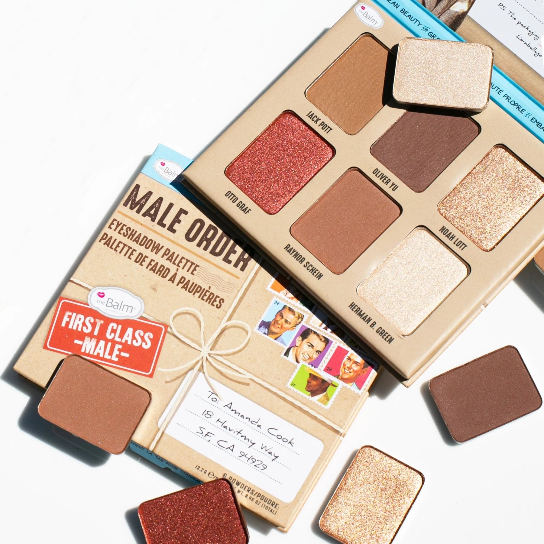 TheBalm Male Order First Class Male eyeshadow palette 13.2g