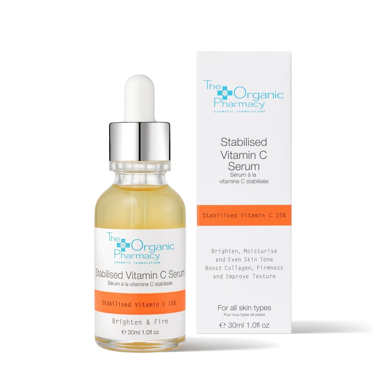 The Organic Pharmacy Stabilised Vitamin C 15% serum 30 ml