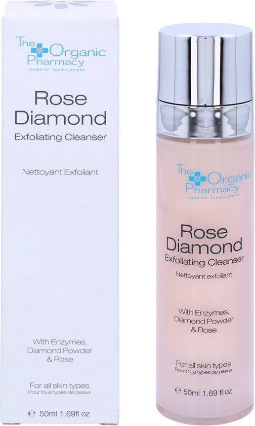 The Organic Pharmacy Rose Diamond Exfoliating Cleanser 50 ml