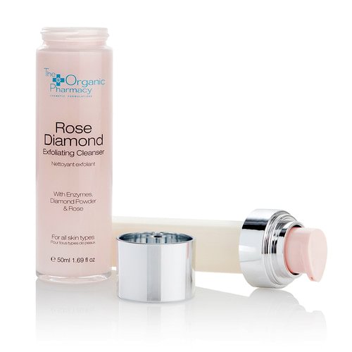 The Organic Pharmacy Rose Diamond Exfoliating Cleanser 50 ml