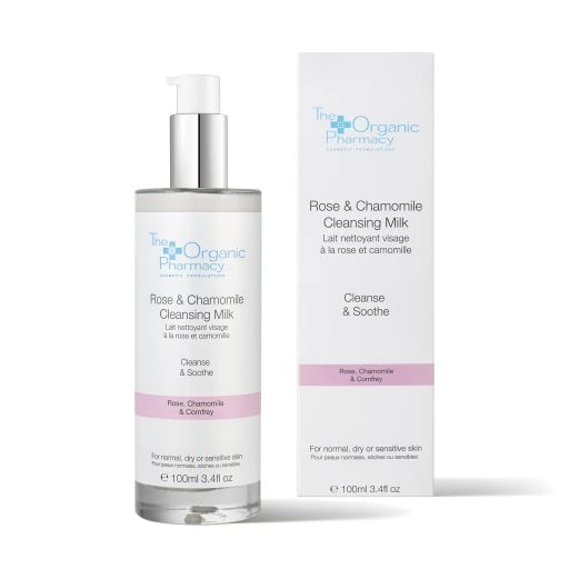 The Organic Pharmacy Rose And Chamomile Cleansing Milk 100ml