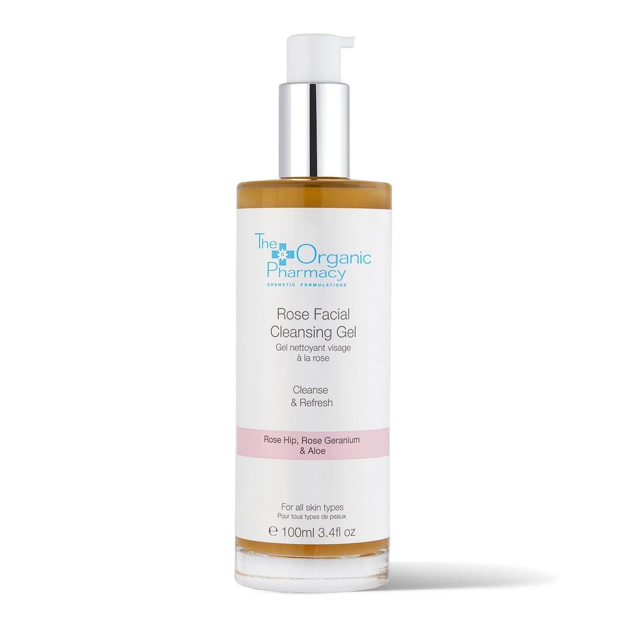 The Organic Pharmacy Rose facial cleansing gel 100ml