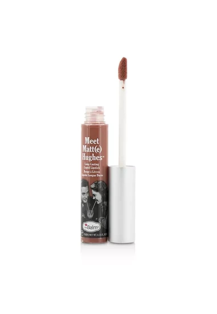 TheBalm Meet Matt(e) Hughes long lasting liquid lipstick Reliable Taupe 7.4ml