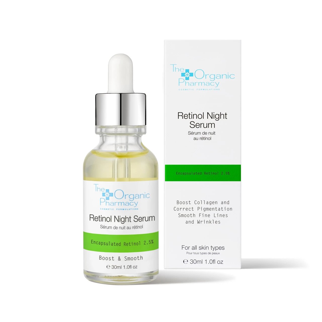 The Organic Pharmacy Retinol Night serum 2.5 % 30ml