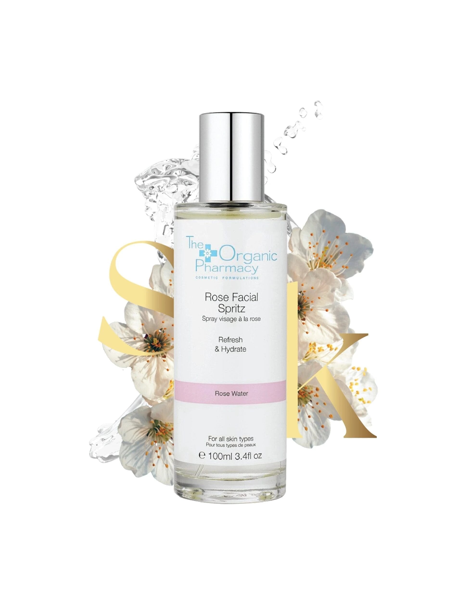 The Organic Pharmacy Rose facial spritz 100ml