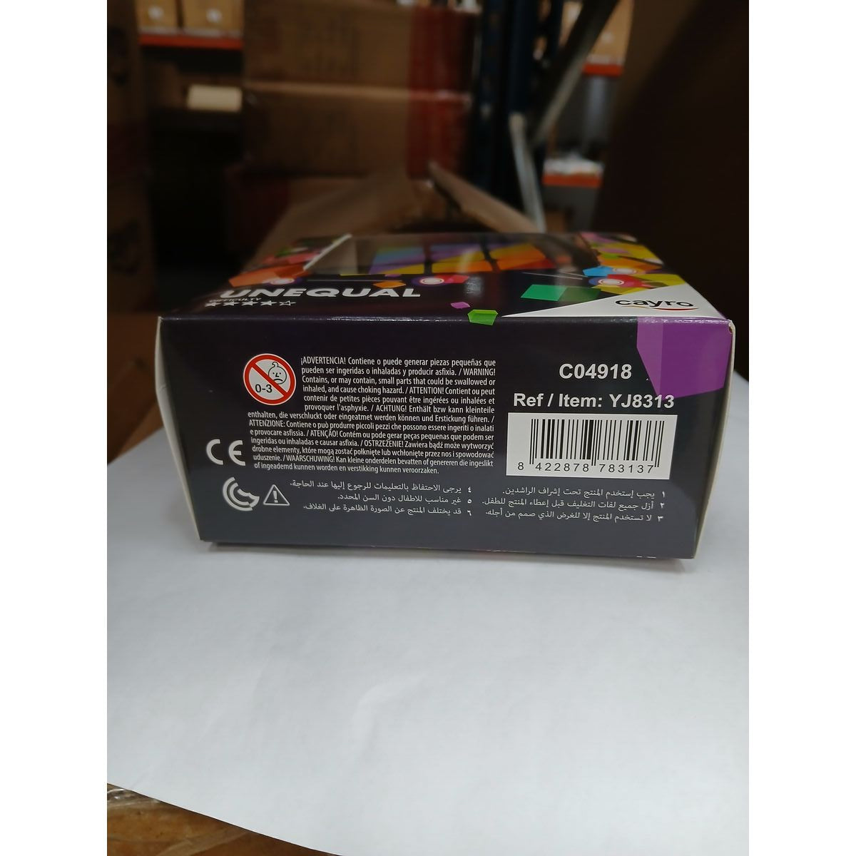 Board game Unequal Cube Cayro YJ8313 3 x 3