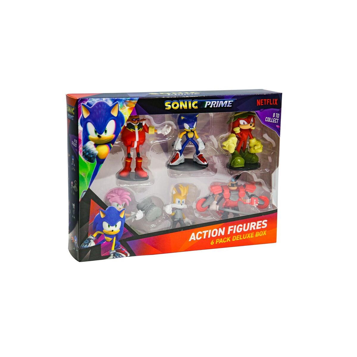 Playset PMI Kids World Sonic Prime 6 Pieces