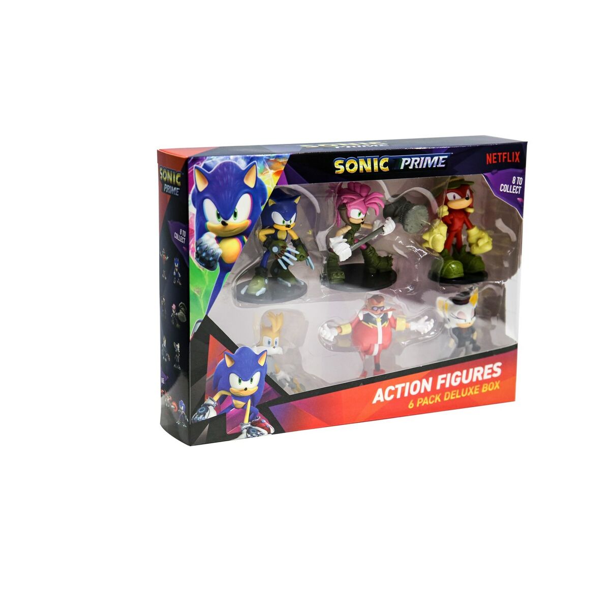 Playset PMI Kids World Sonic Prime 6 Pieces