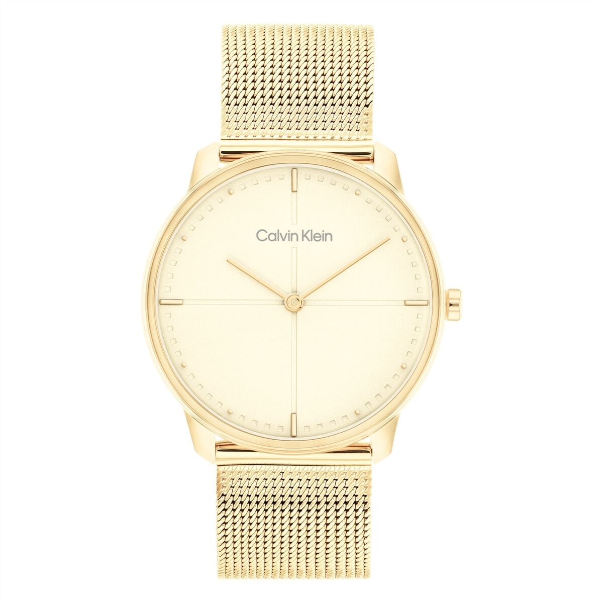 Ladies' Watch Calvin Klein ICONIC (Ø 40 mm) (Ø 35 mm) - Colour: Gold