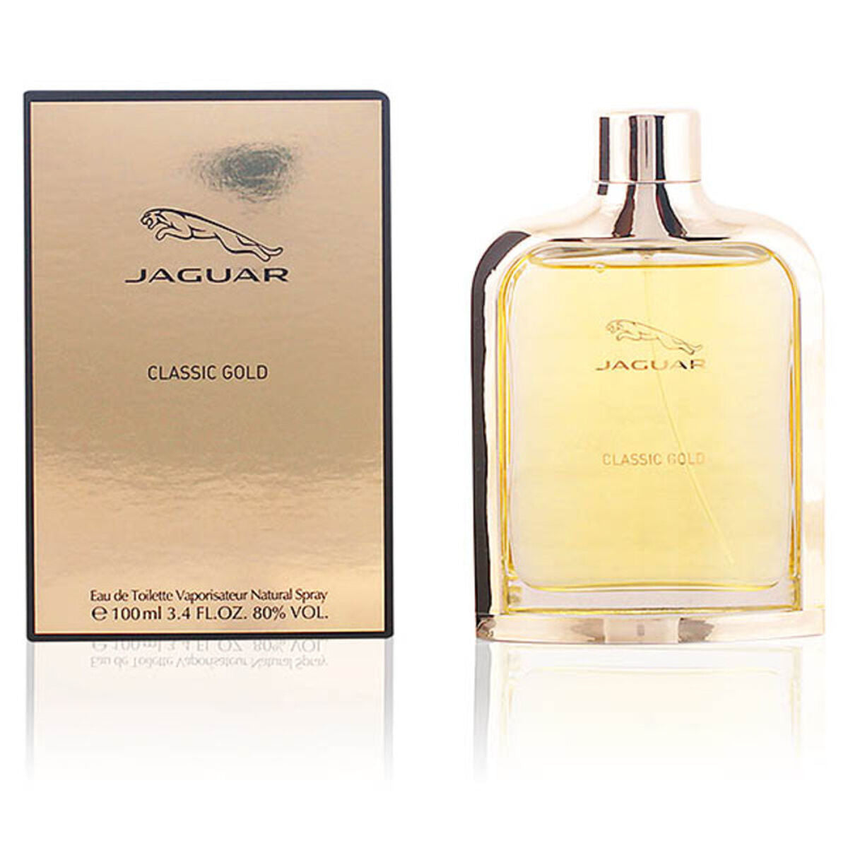 Jaguar Classic Gold Eau De Toilette 100 ml (hombre)