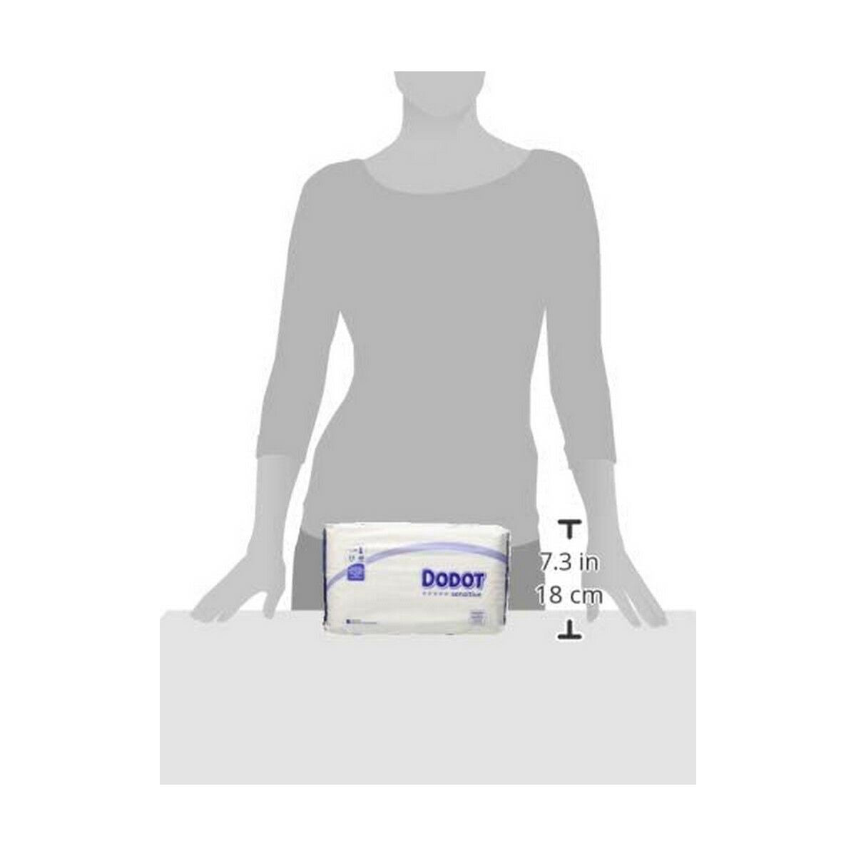 Disposable nappies Dodot Dodot Sensitive Rn 2-5 Kg Size 1 80 Units