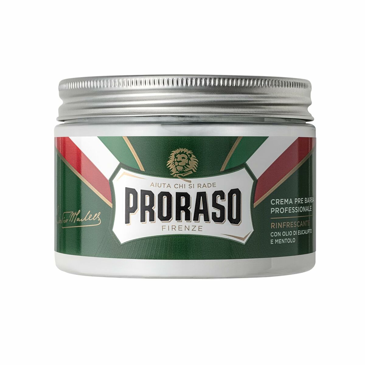 Proraso Refreshing Professional Pre-Shave Cream with Eucalyptus Oil and Menthol 300 ml