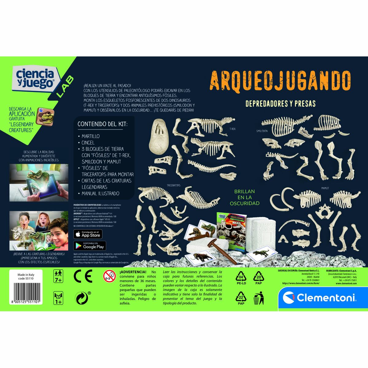 Science Game Depredadores y Presas Clementoni (ES) (ES) (42 x 29 x 6,5 cm)