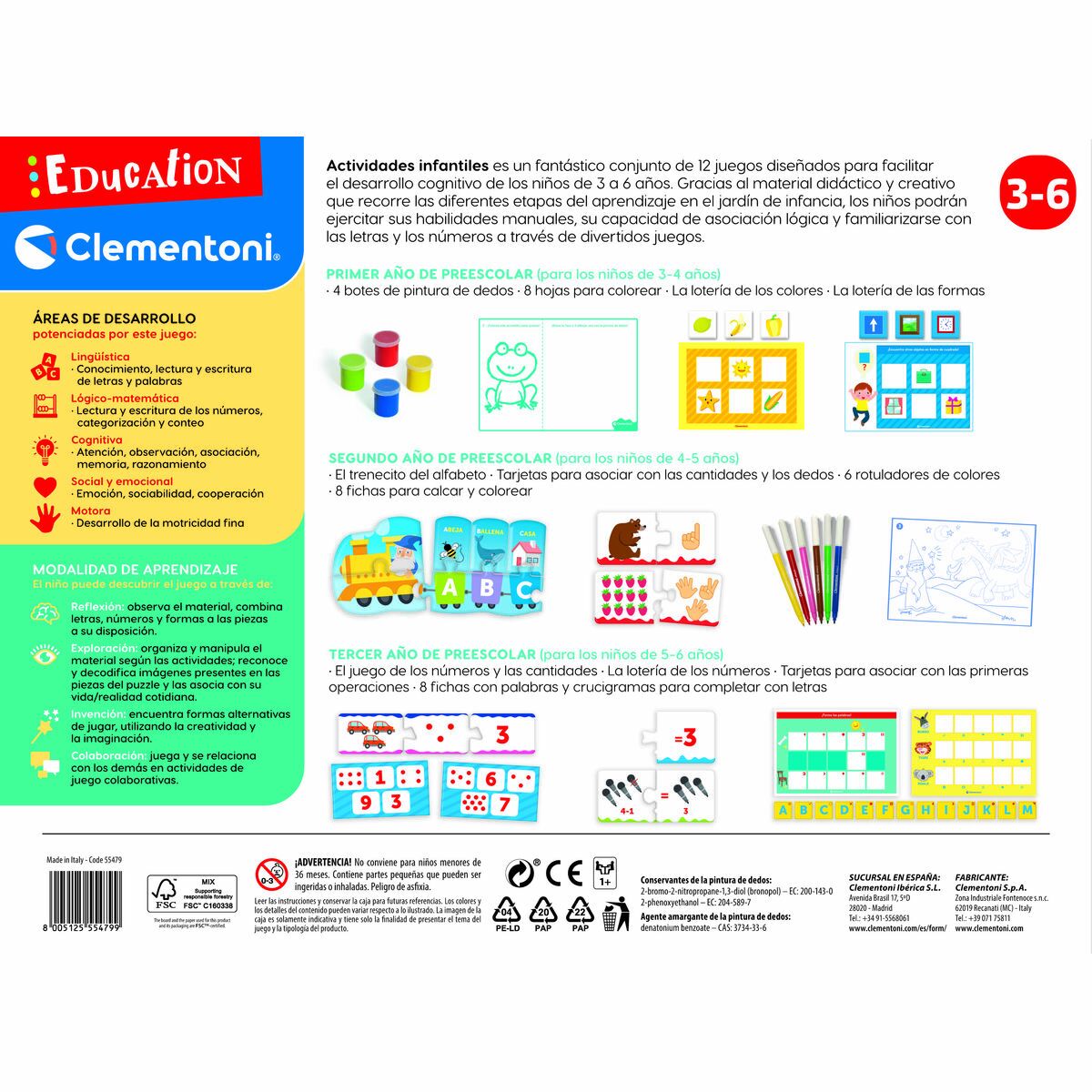 Interactive Toy Clementoni 38 x 28,5 x 7,5 cm