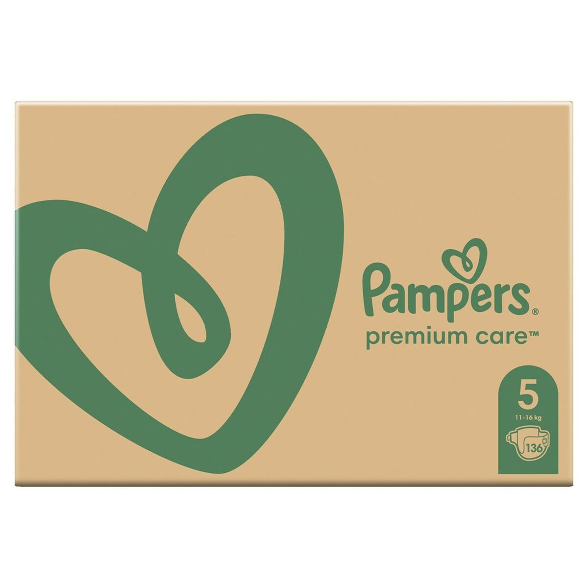 Disposable nappies Pampers 5 (148 Units)