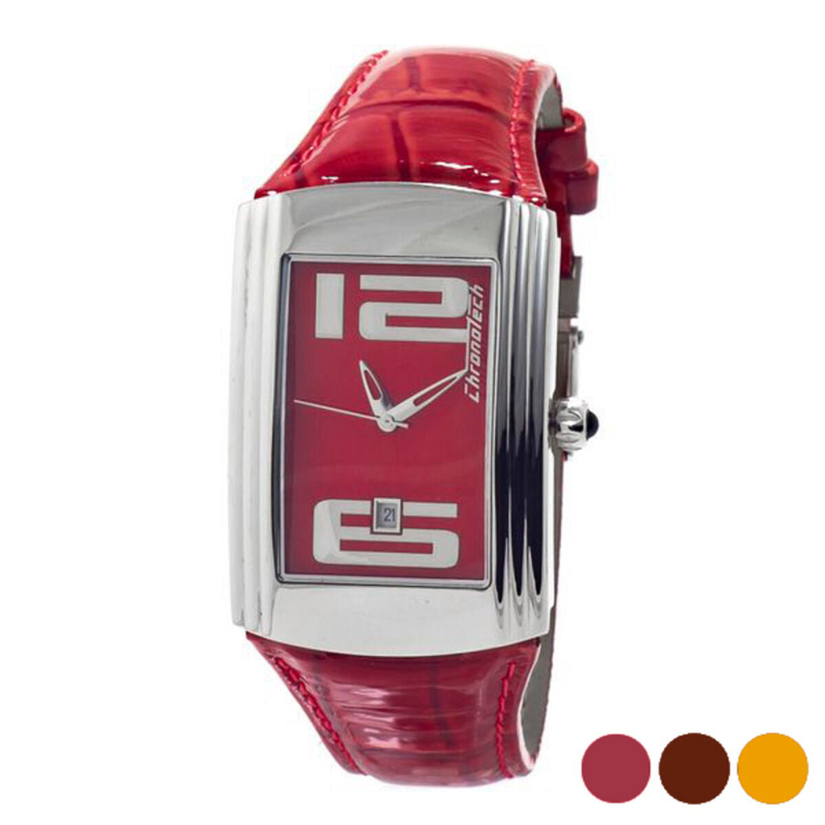 Unisex Watch Chronotech CT7017M (Ø 33 mm) - Colour: Red