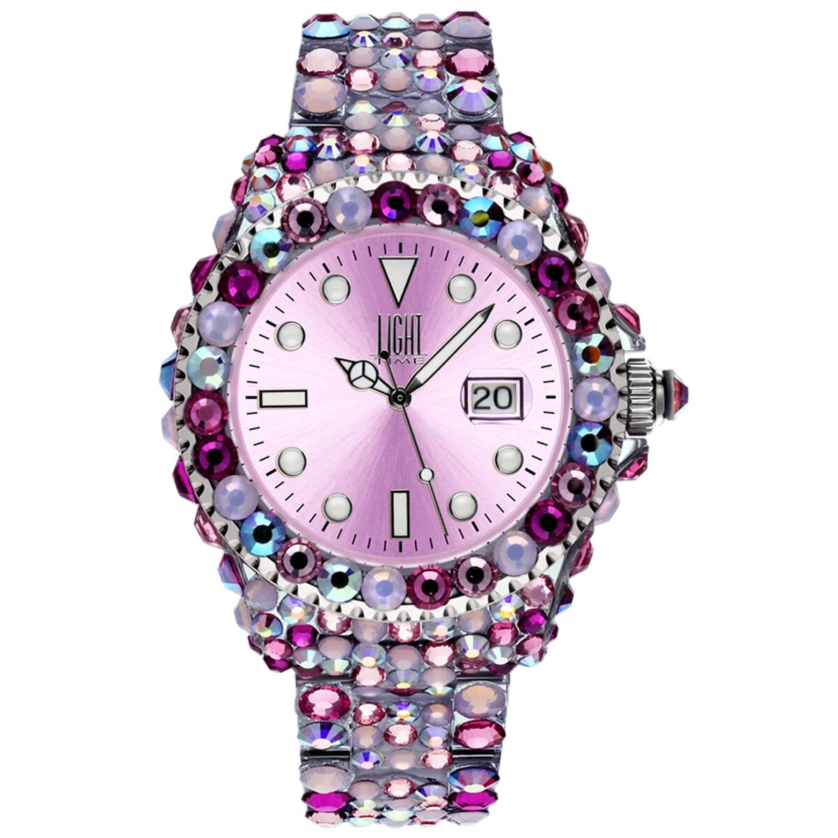 Ladies' Watch Light Time MEDITERRANEO (Ø 39 mm)