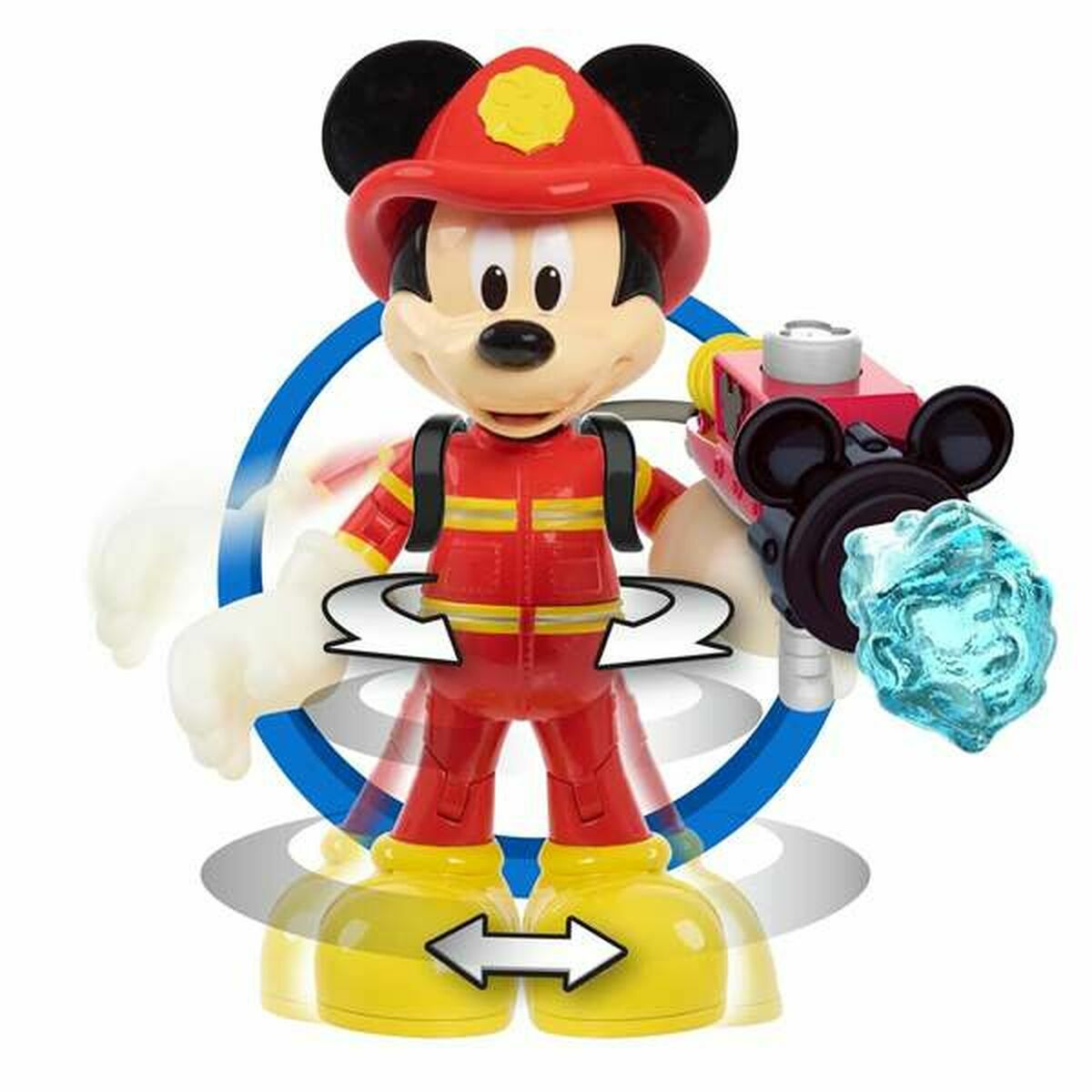 Action Figure Famosa Mickey Fireman 15 cm