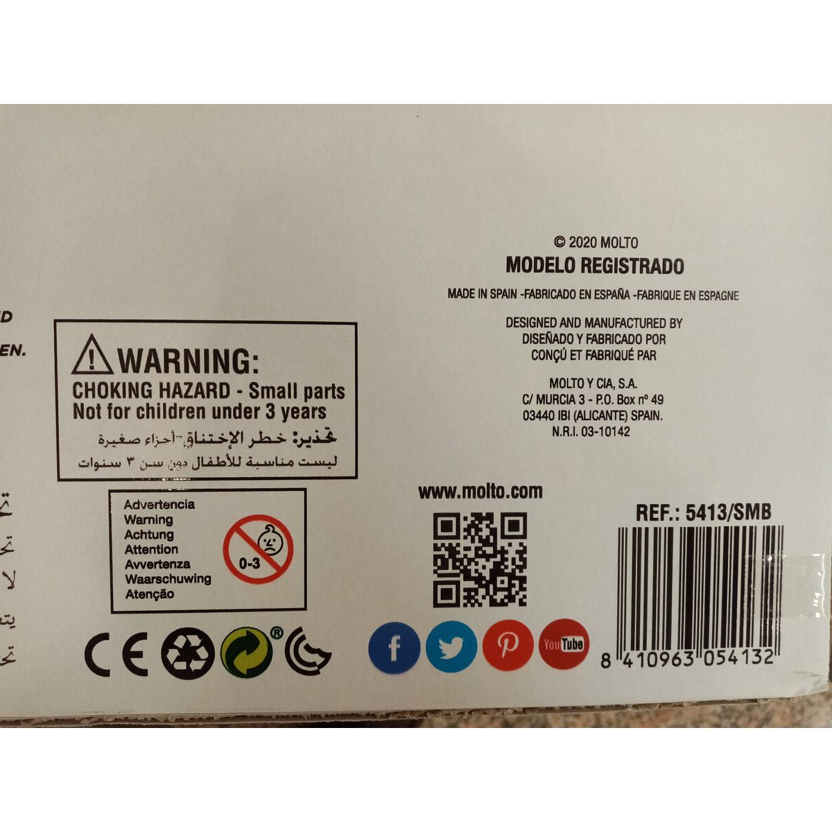 Racetrack Moltó Parking 60,5 x 71 cm