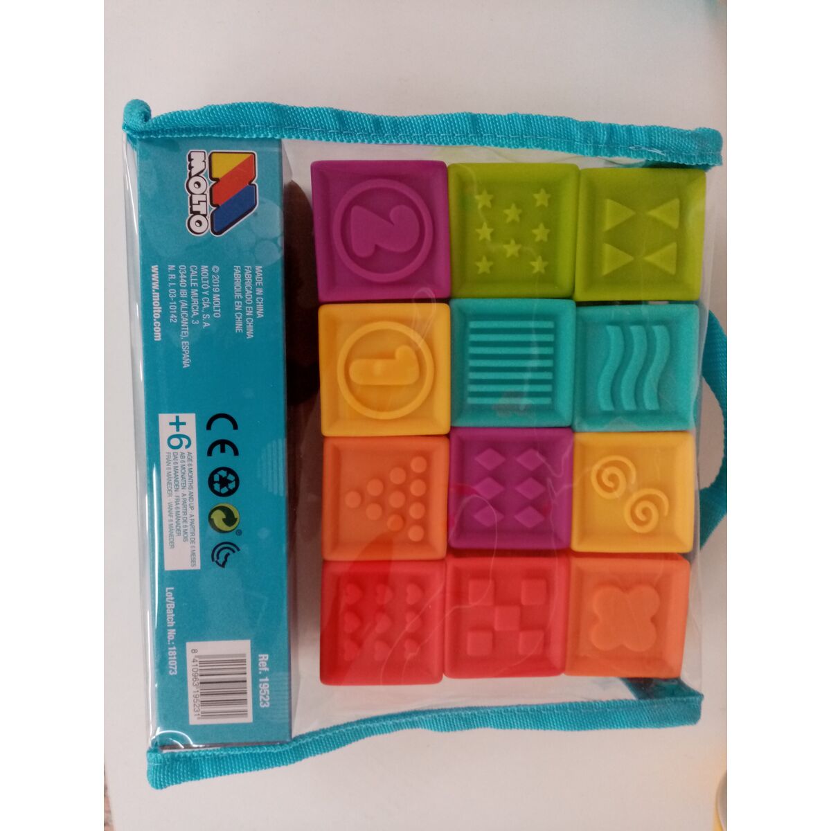 Activity Blocks Moltó (12 pcs)