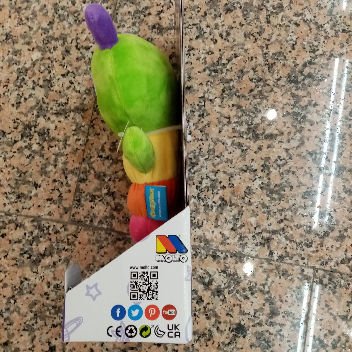 Musical Plush Toy Moltó Wormy