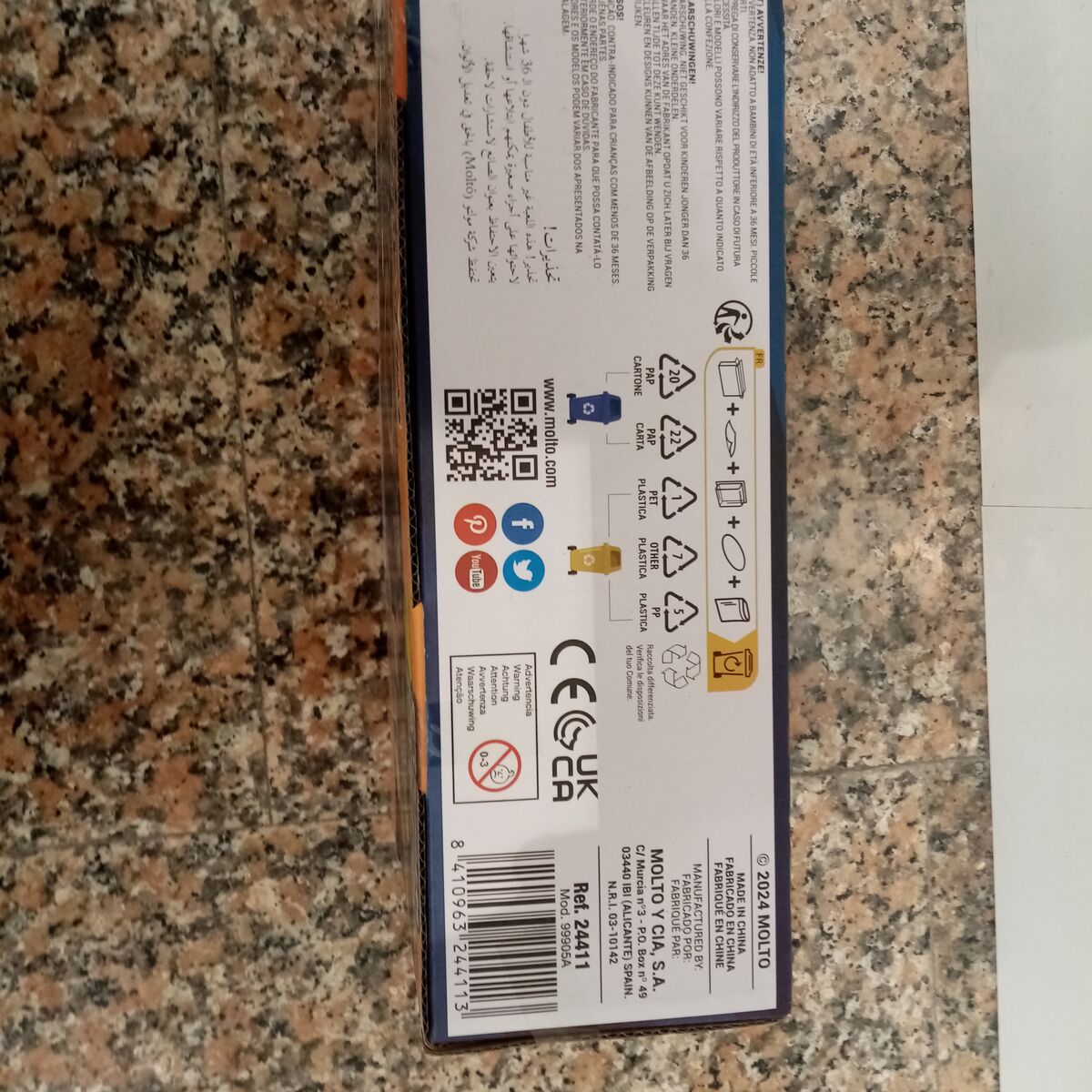 Racetrack Moltó 107 cm Dinosaur 17 Pieces