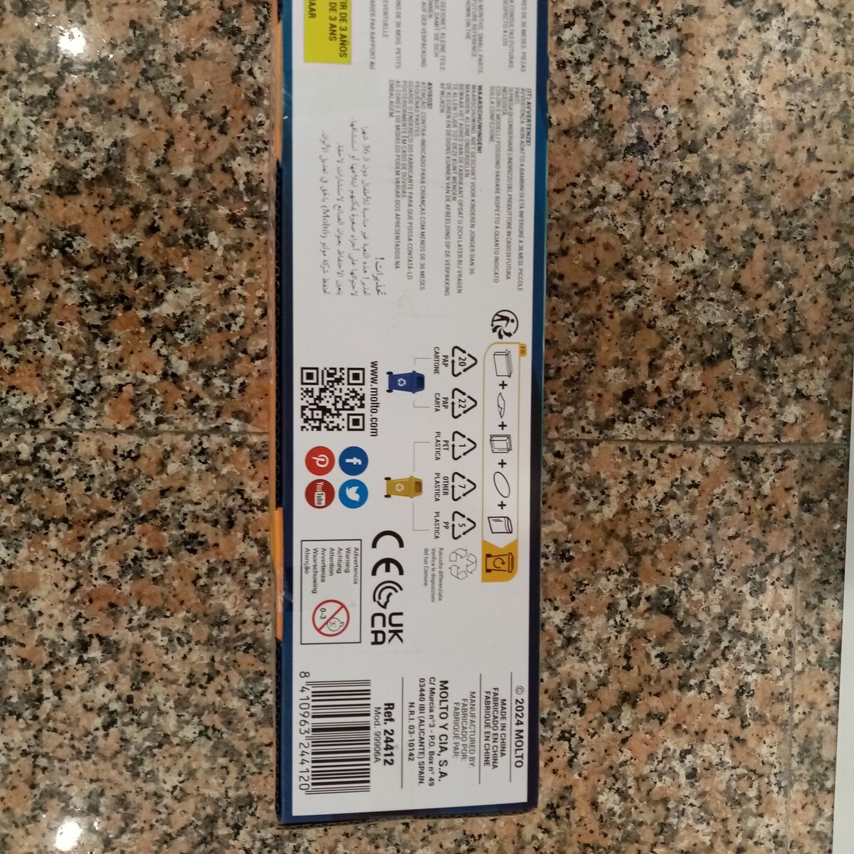 Racetrack Moltó 107 cm Shark 17 Pieces