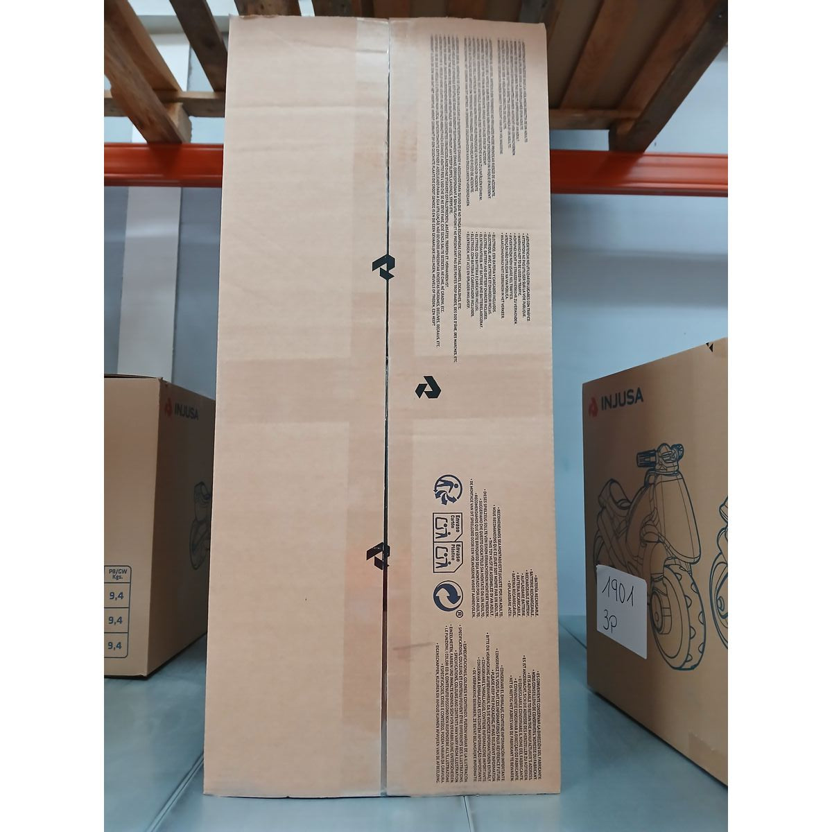 Children's Electric Scooter Injusa Cross KTM SX Orange 12 V