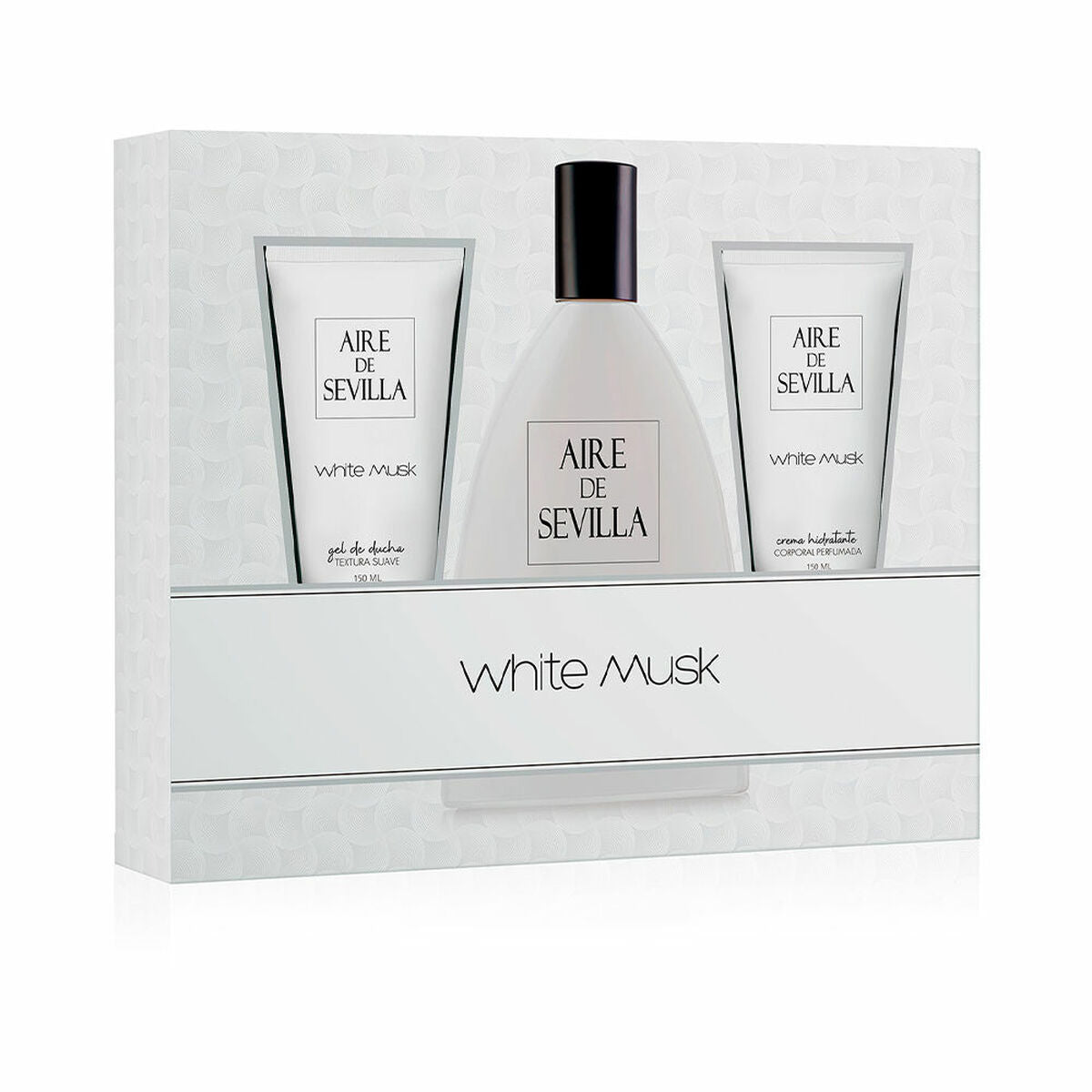 Women's Perfume Set Aire Sevilla White Musk 3 Pieces