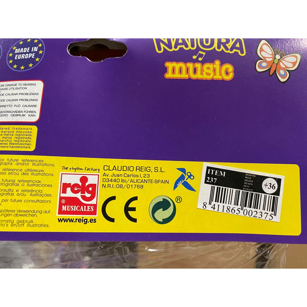 Musical Toy Reig Saxophone 41 cm