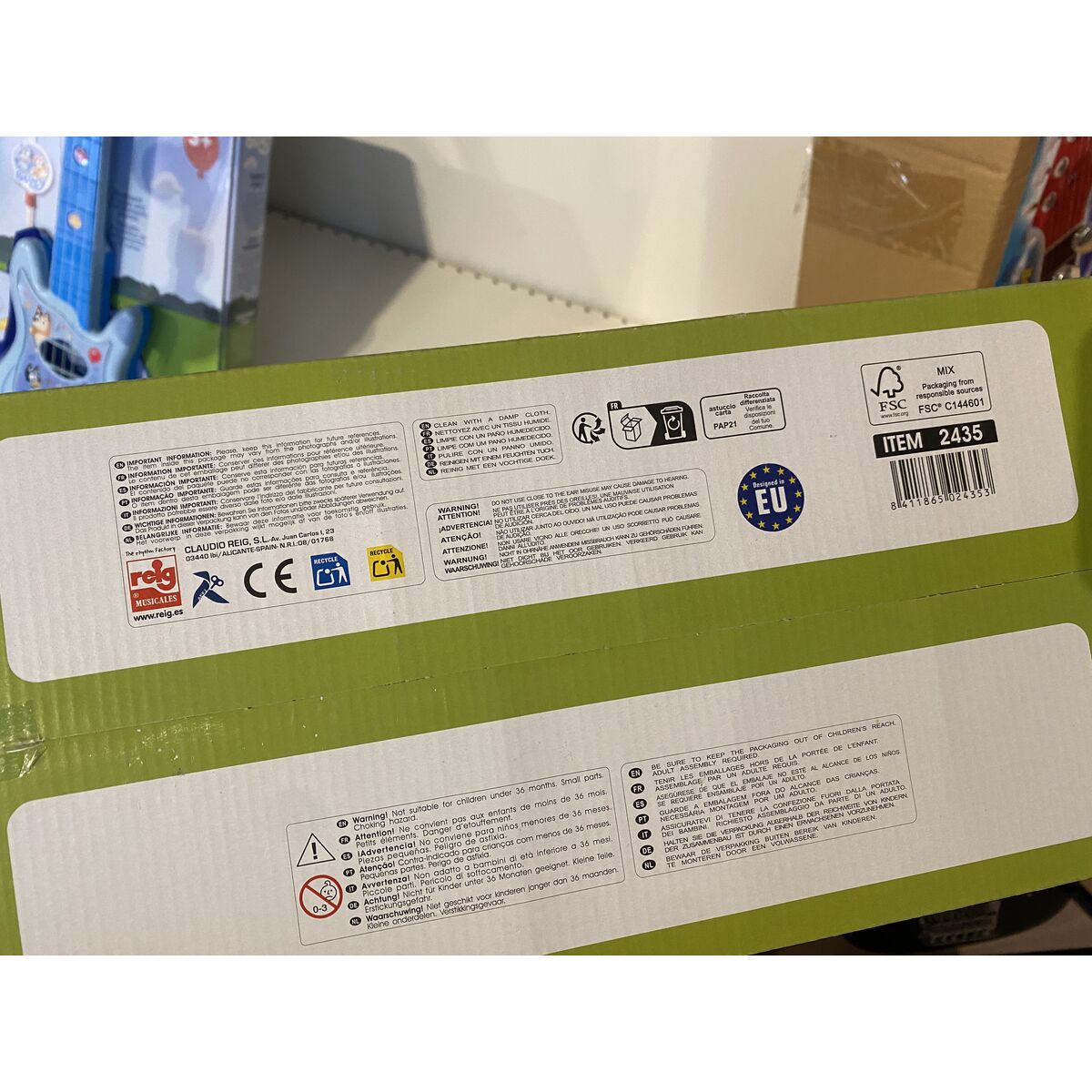 Drums Bluey Children's 55 x 36 x 38 cm