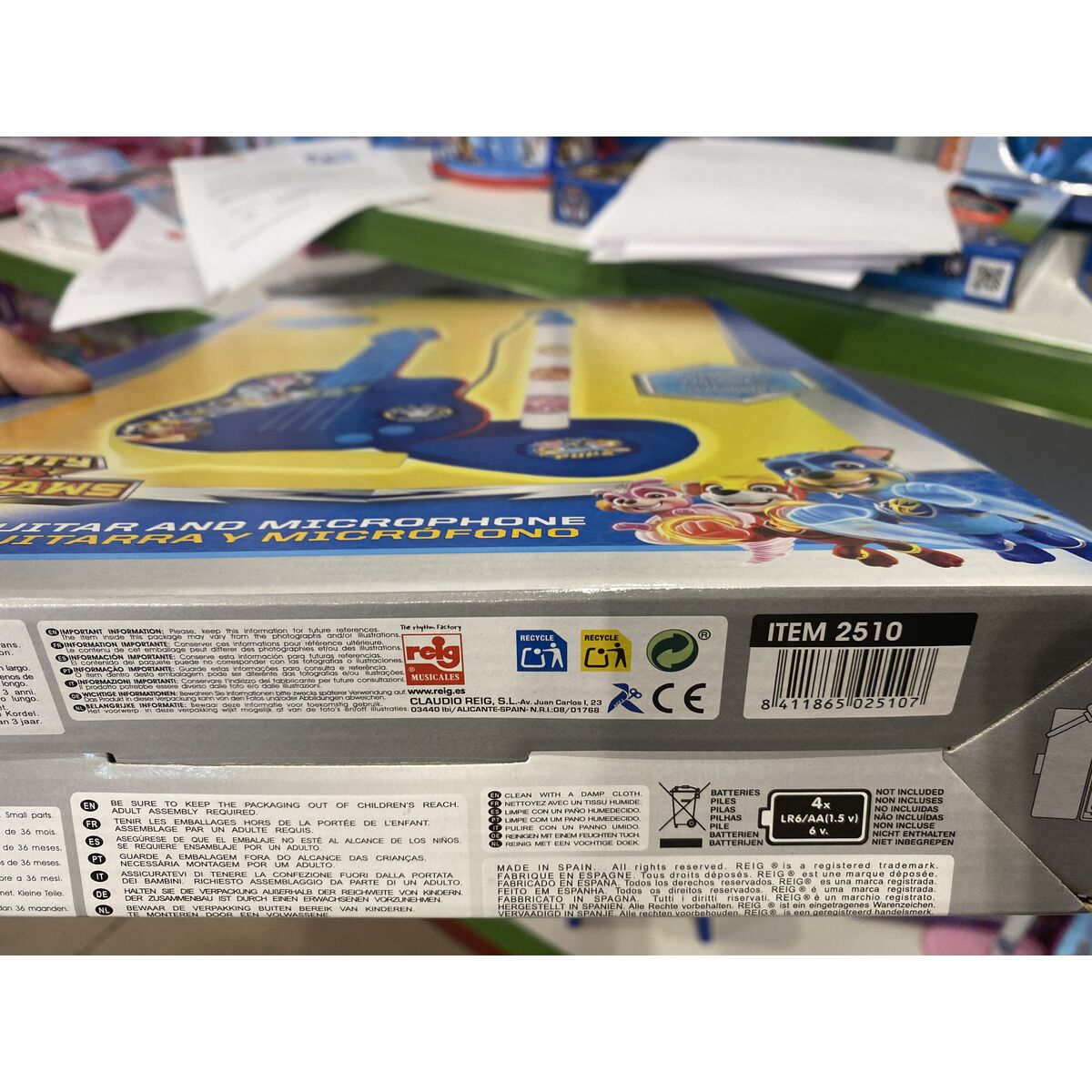 Baby Guitar The Paw Patrol   Microphone