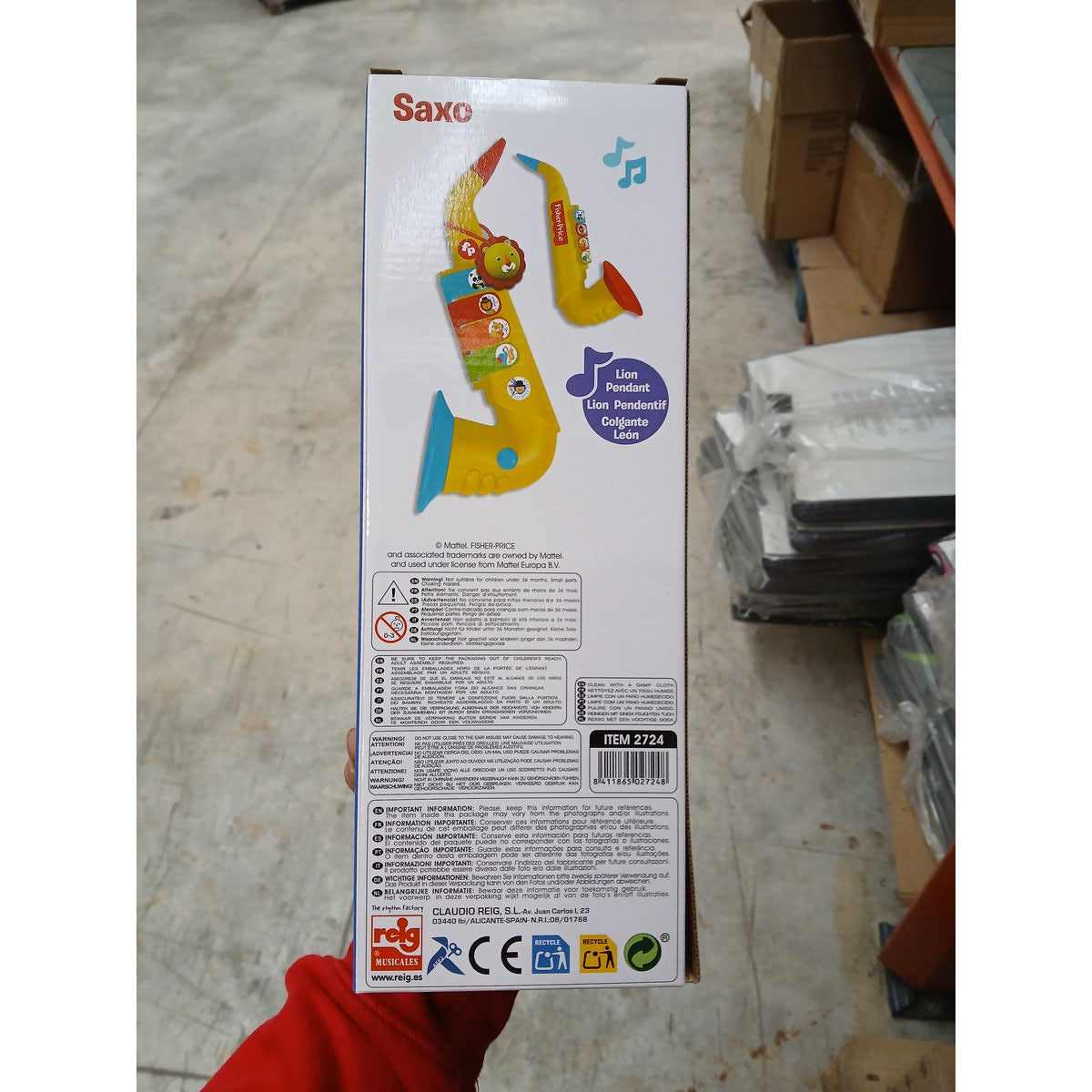 Saxophone Reig animals