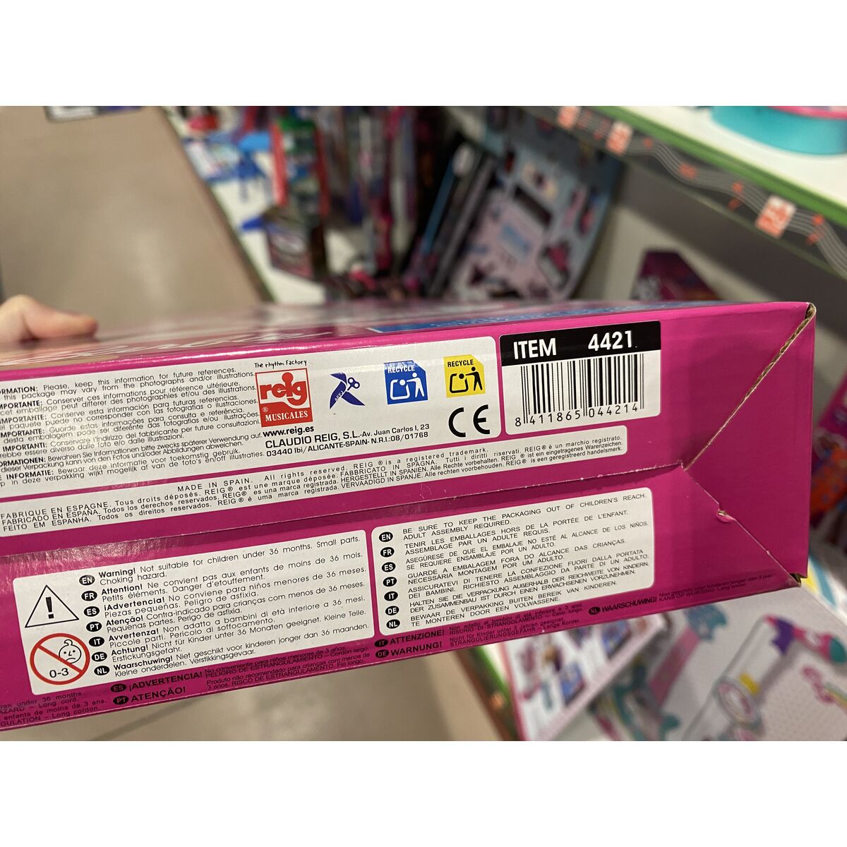 Baby Guitar Reig Barbie