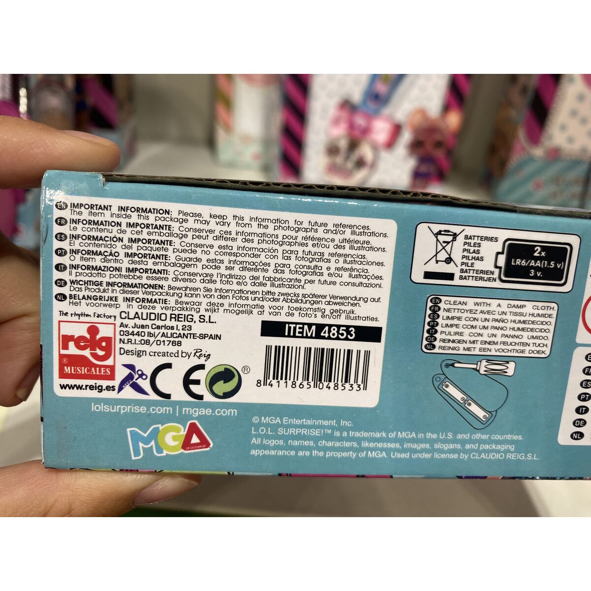 Karaoke Microphone LOL Surprise!  