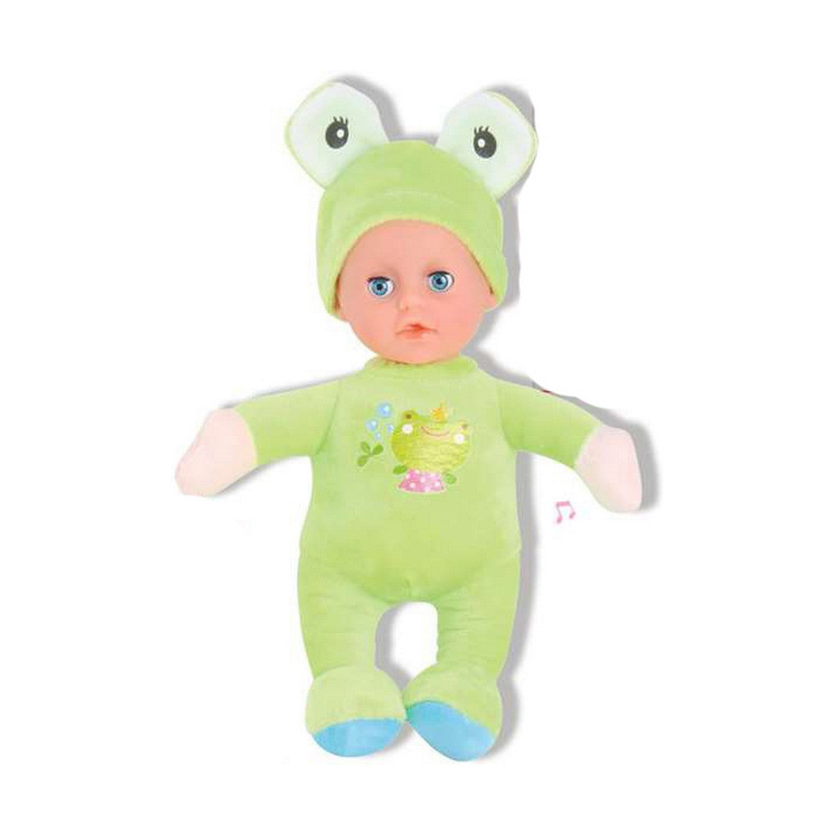 Baby doll Reig Fluffy toy Frog 25 cm