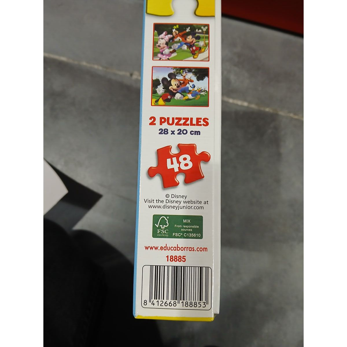 Puzzle Educa Disney Junior Mickey (48 pcs)