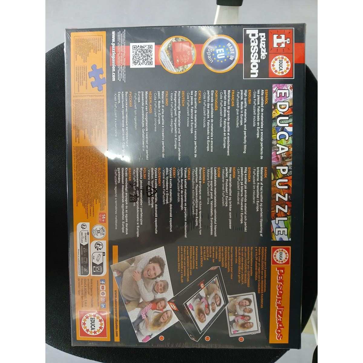 Puzzle Educa Ferocious dinosaurs 1000 Pieces