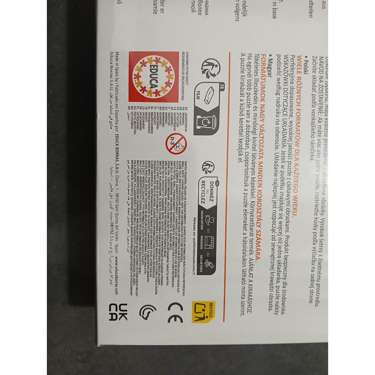 4-Puzzle Set Sonic Prime 250 Pieces