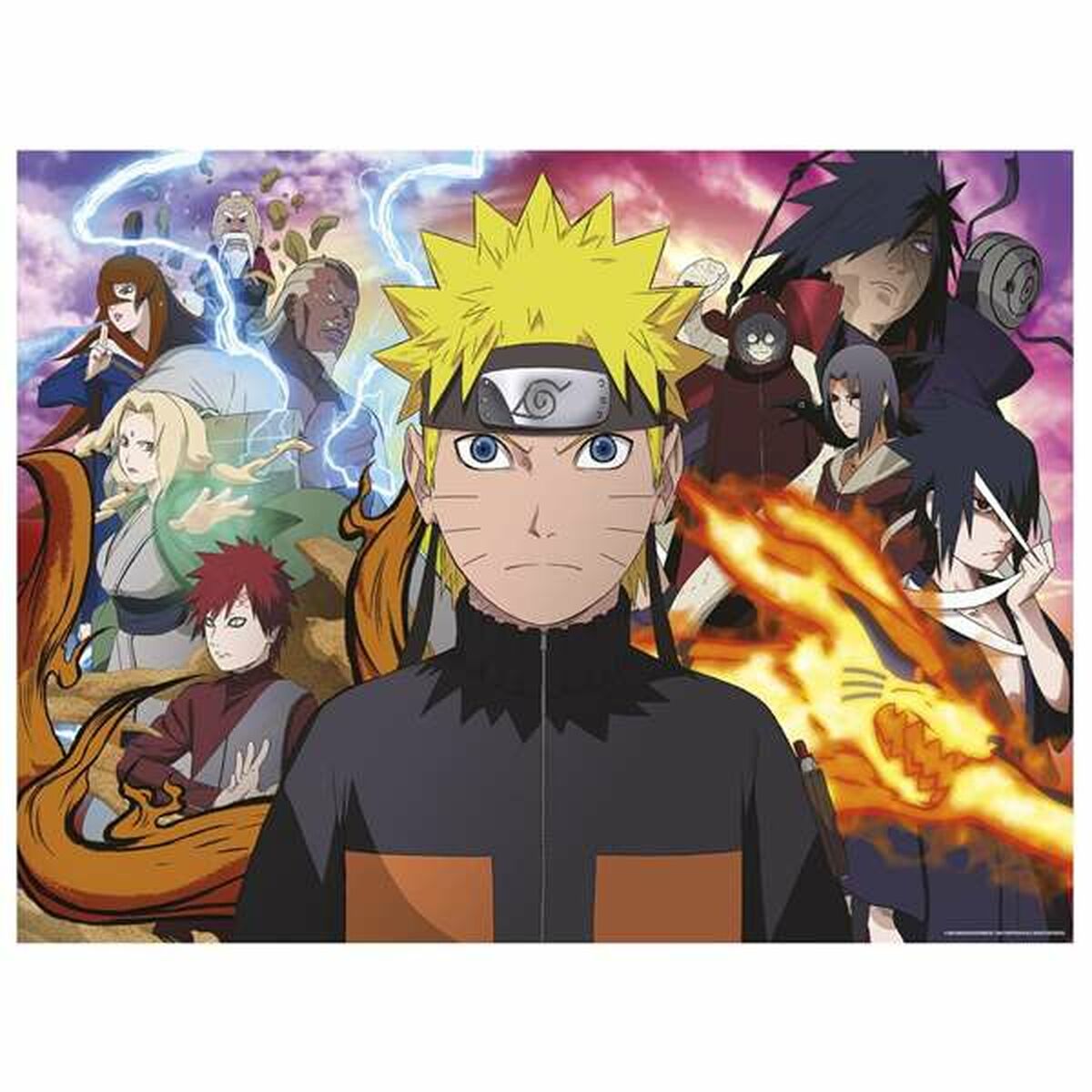 Puzzle Educa Naruto
